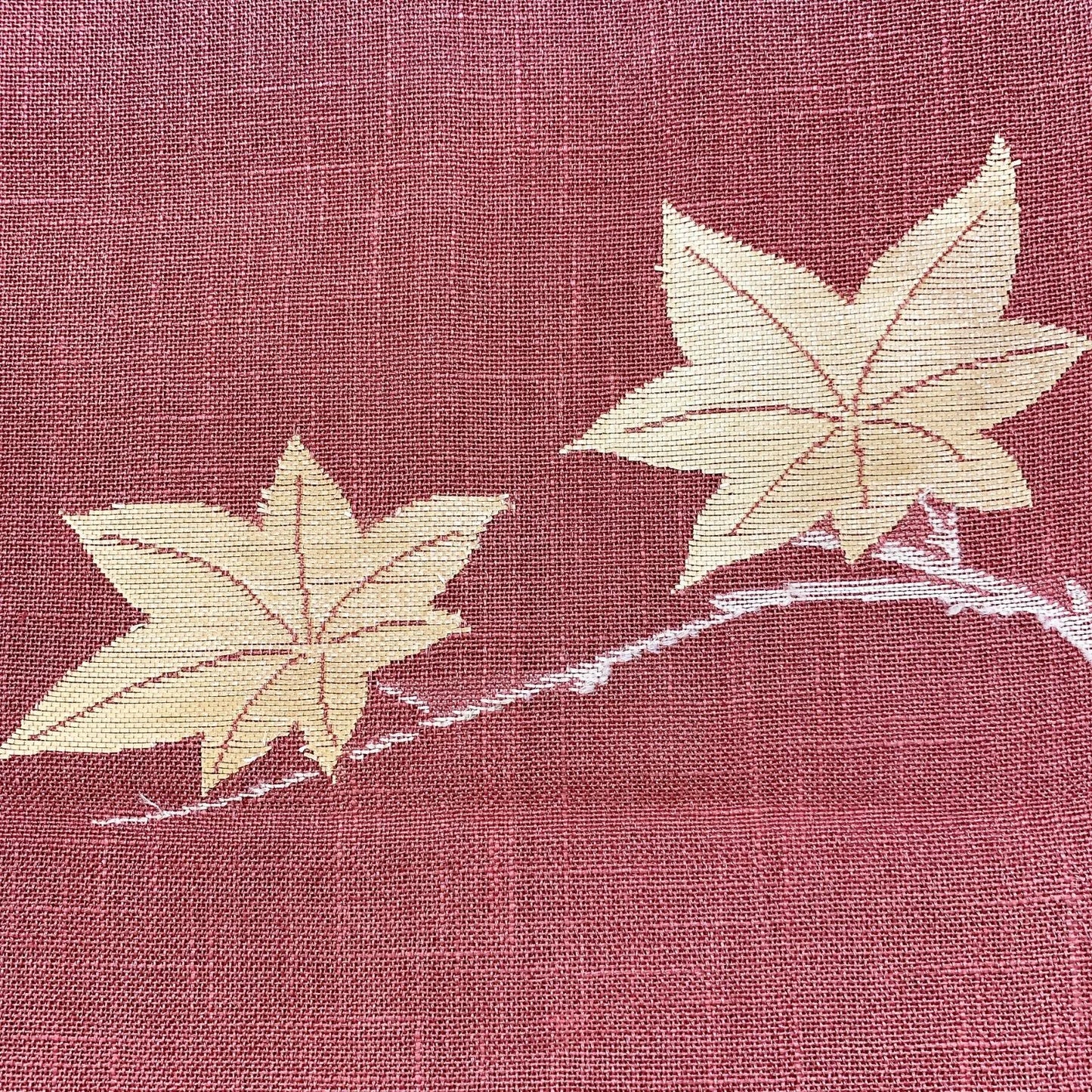 6964# Japanese Vintage Nagoya Obi Belt Kimono Fabric Silk Traditional Summer