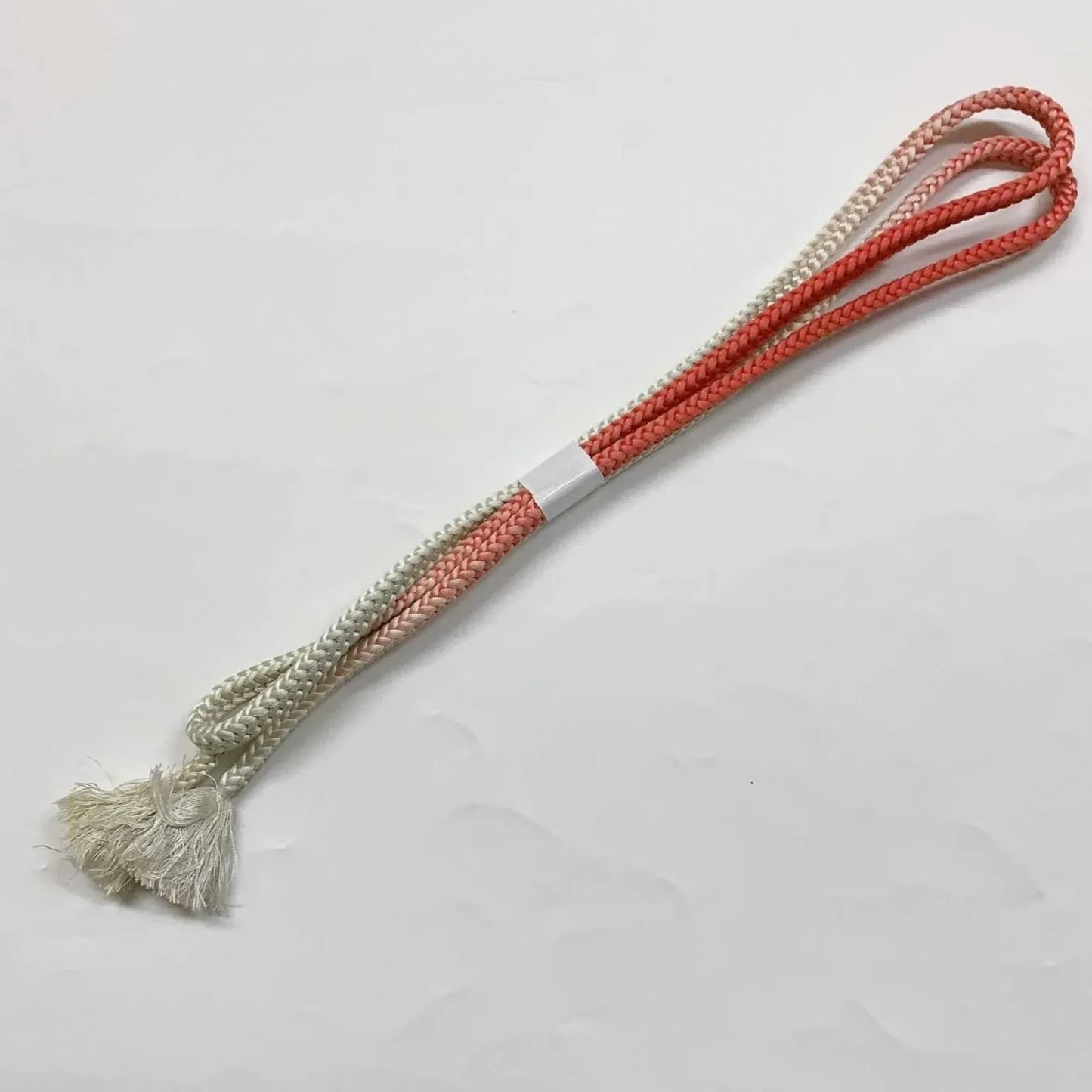 6951# Japanese Kimono Accessory Obiage and Obijime 2-piece Set Silk Shibori