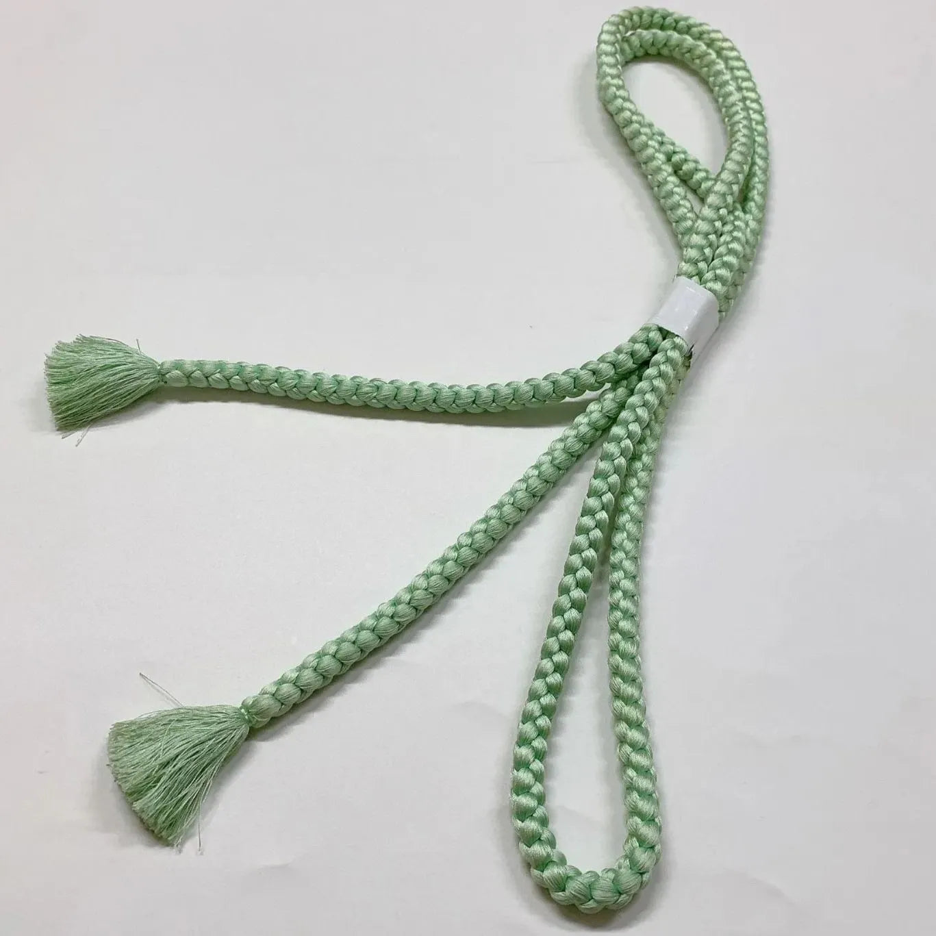 6953# Japanese Kimono Accessory Obiage and Obijime 2-piece Set Silk Shibori