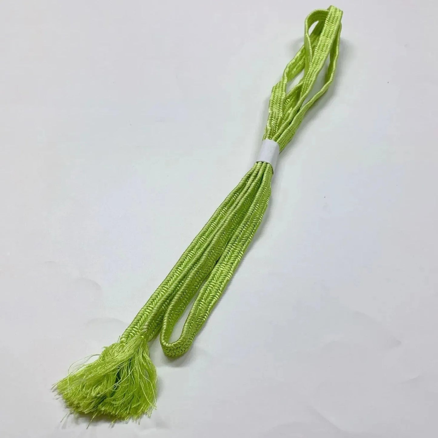 6955# Japanese Kimono Accessory Obiage and Obijime 2-piece Set Silk Shibori