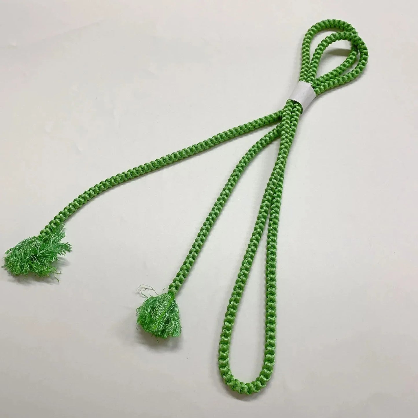 6957# Japanese Kimono Accessory Vintage Obiage and Obijime 2-piece Set Silk