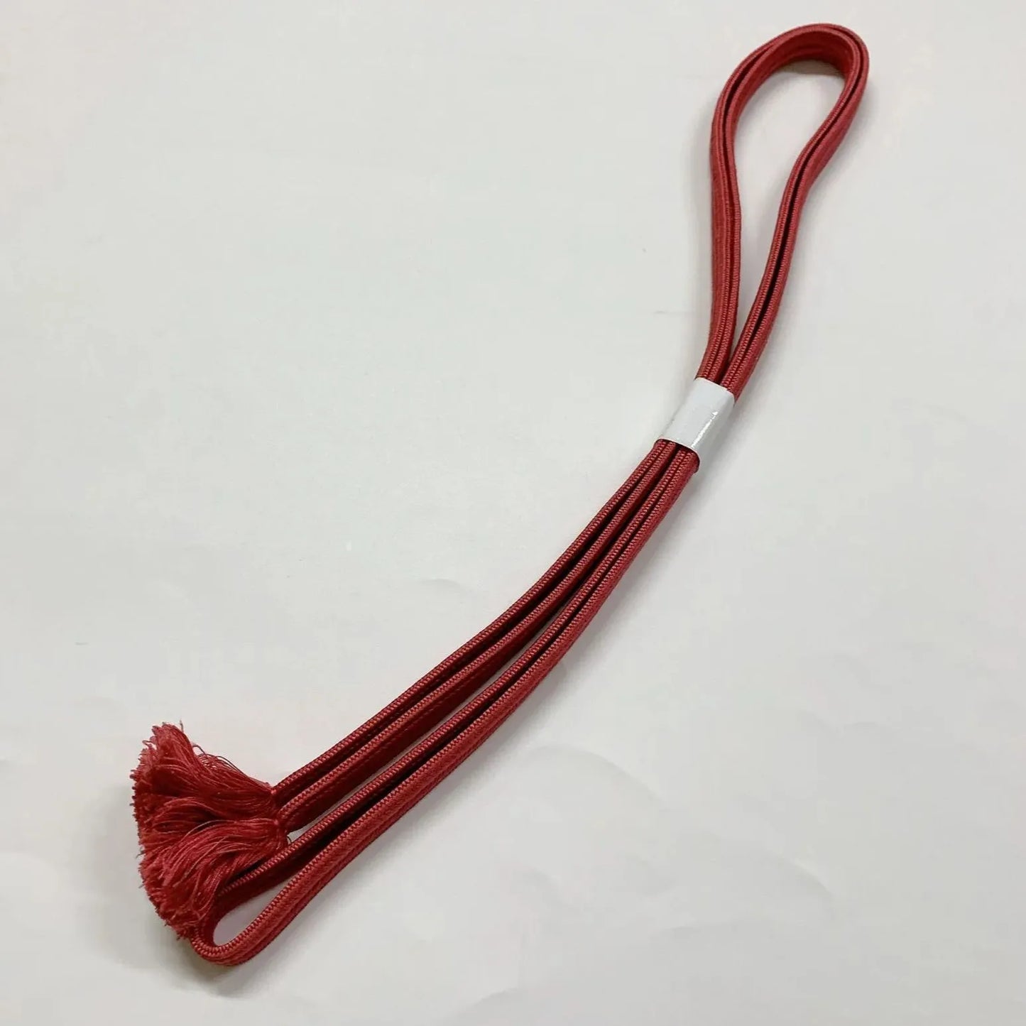 6958# Japanese Kimono Accessory Obiage and Obijime 2-piece Set Silk Shibori