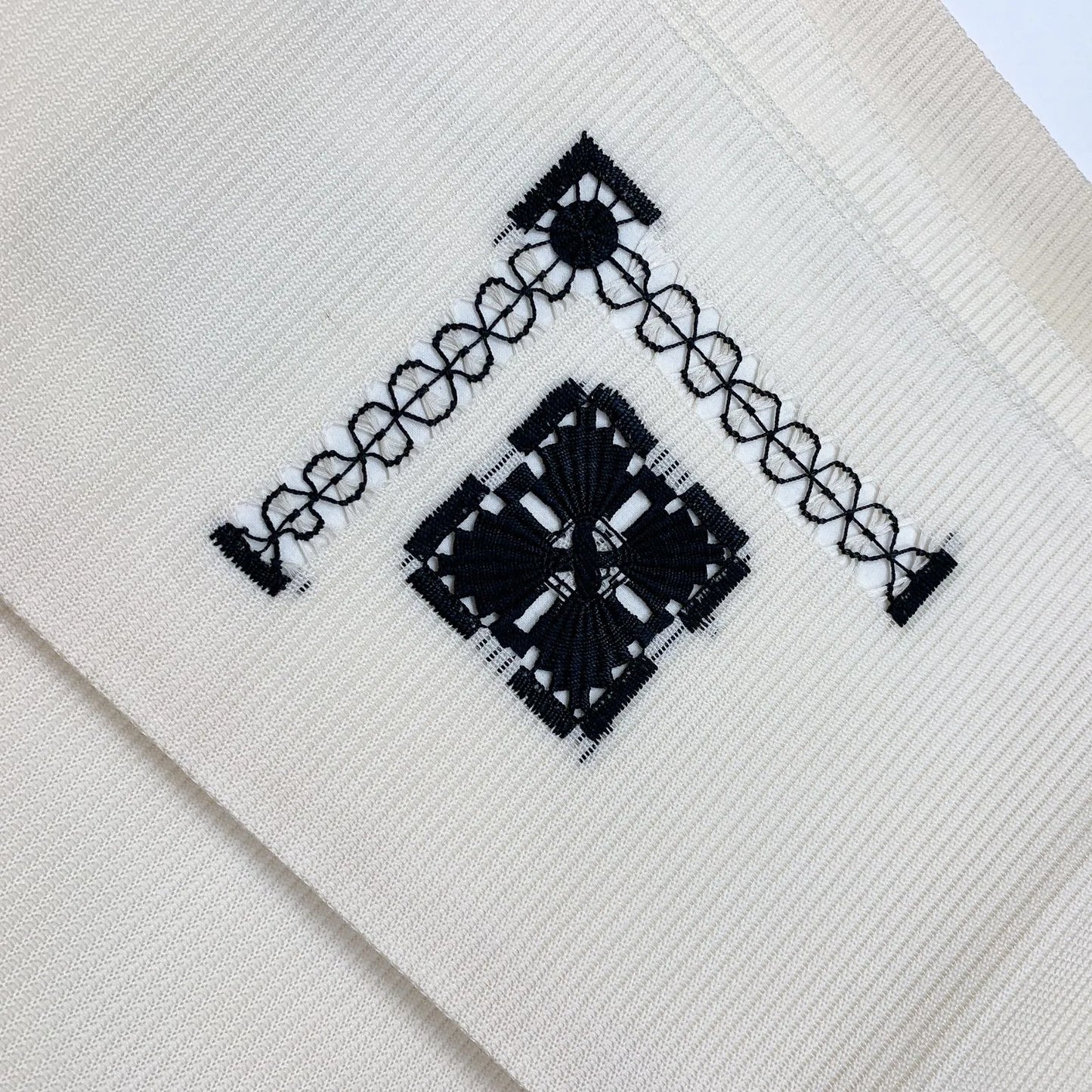 6965# Japanese Vintage Nagoya Obi Belt Kimono Fabric Silk Traditional Summer