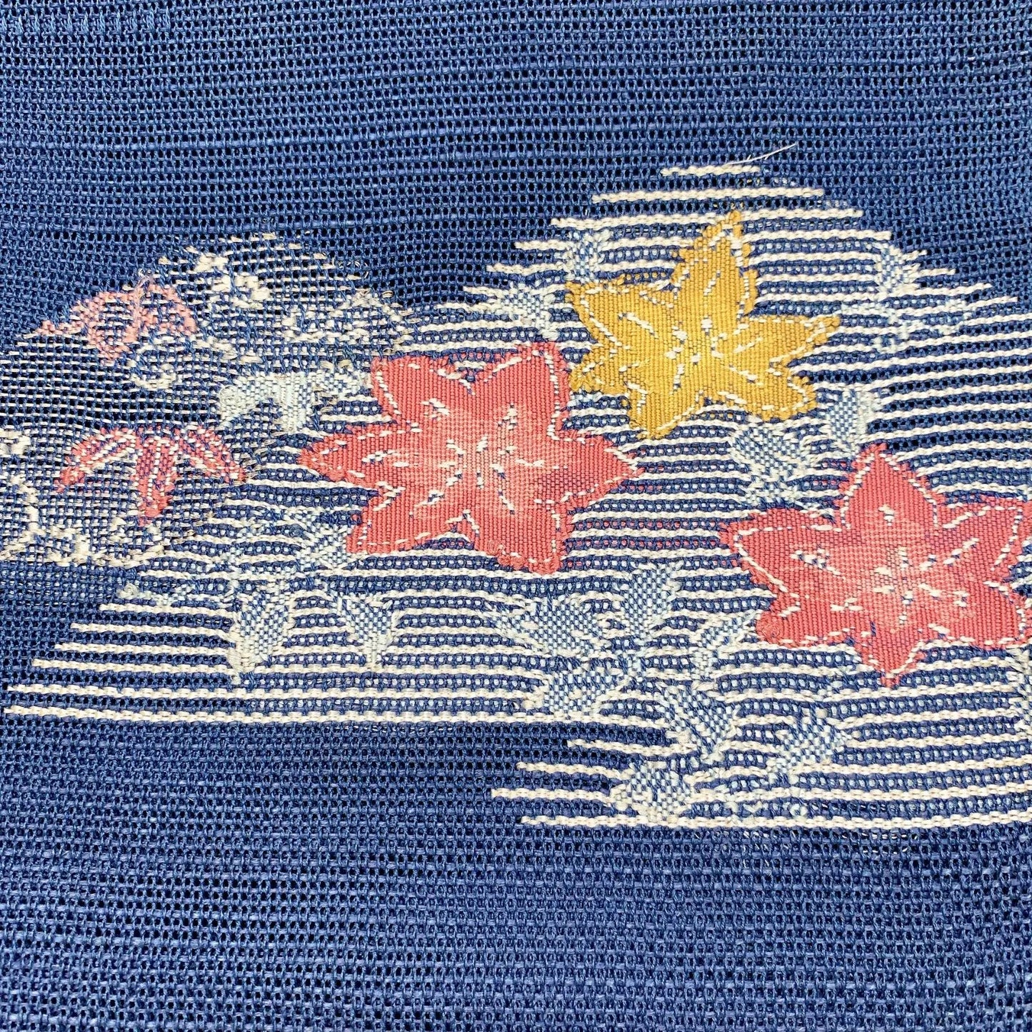 6966# Japanese Vintage Nagoya Obi Belt Kimono Fabric Silk Traditional Summer