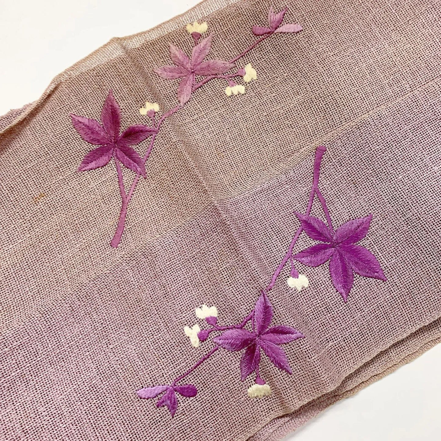 6967# Japanese Vintage Nagoya Obi Belt Kimono Fabric Silk Traditional Summer