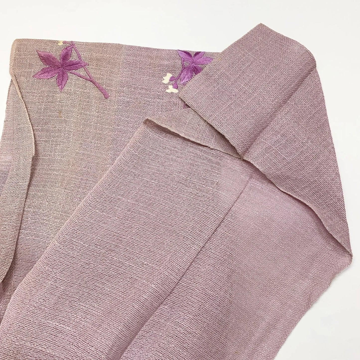 6967# Japanese Vintage Nagoya Obi Belt Kimono Fabric Silk Traditional Summer