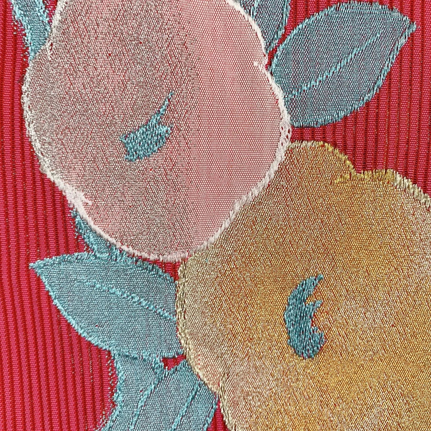 6969# Japanese Vintage Nagoya Obi Belt Kimono Fabric Silk Traditional Summer