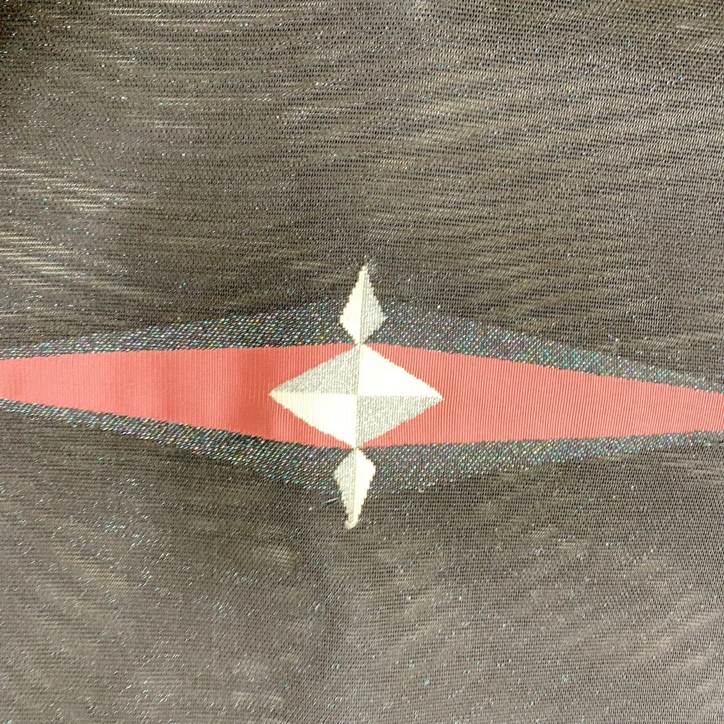 6970# Japanese Vintage Nagoya Obi Belt Kimono Fabric Silk Traditional Summer