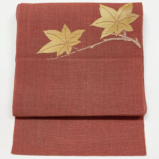 6964# Japanese Vintage Nagoya Obi Belt Kimono Fabric Silk Traditional Summer