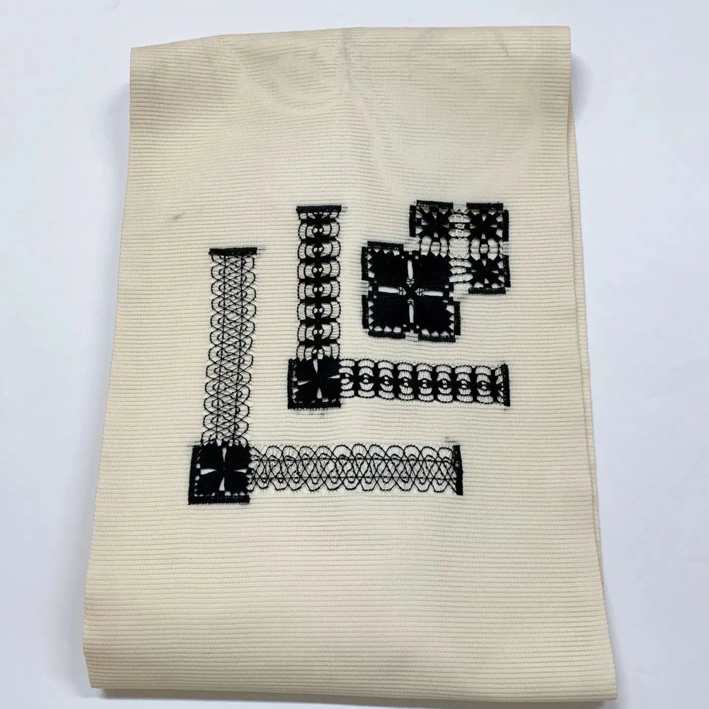 6965# Japanese Vintage Nagoya Obi Belt Kimono Fabric Silk Traditional Summer