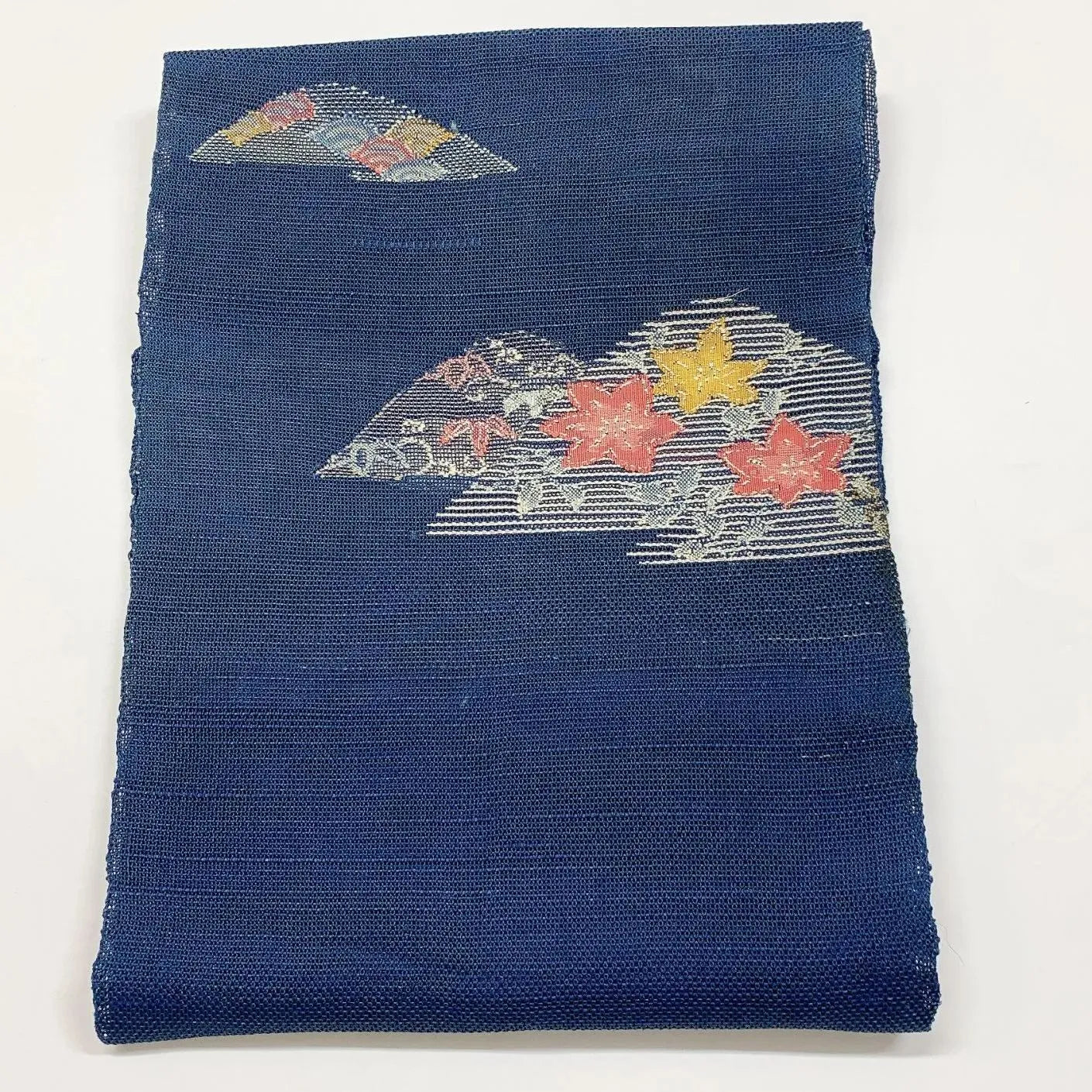 6966# Japanese Vintage Nagoya Obi Belt Kimono Fabric Silk Traditional Summer