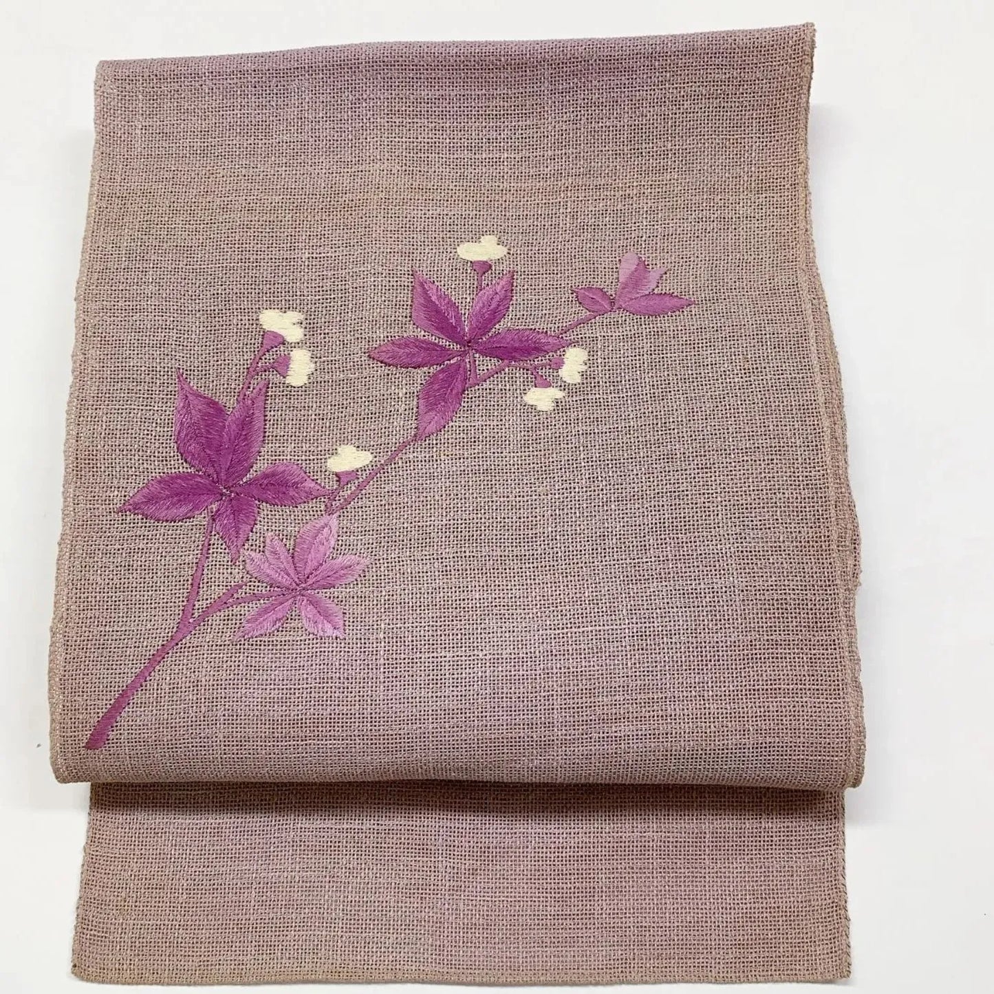 6967# Japanese Vintage Nagoya Obi Belt Kimono Fabric Silk Traditional Summer