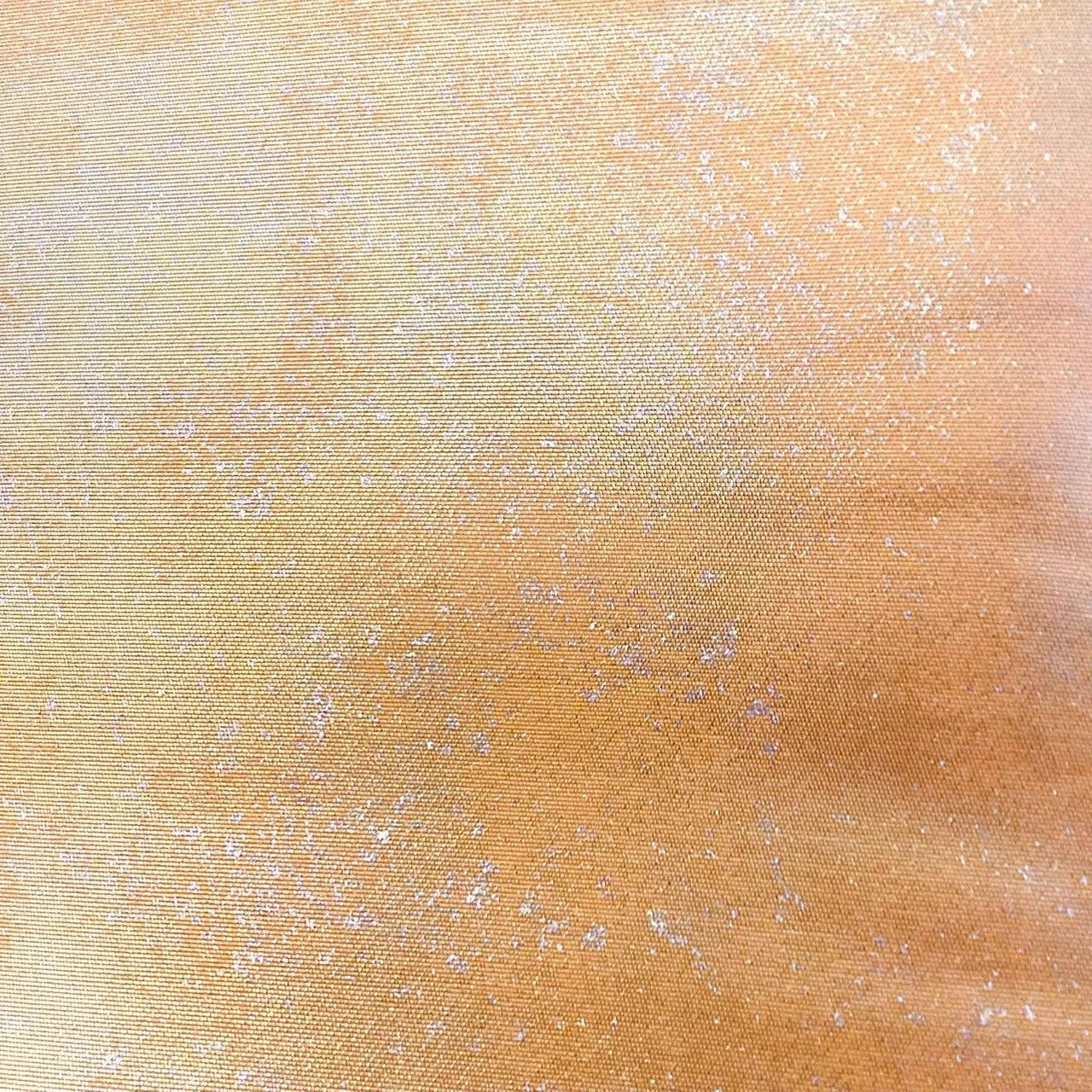 6973# Japanese Vintage Fukuro Obi Belt Kimono Fabric Silk Traditional Gold