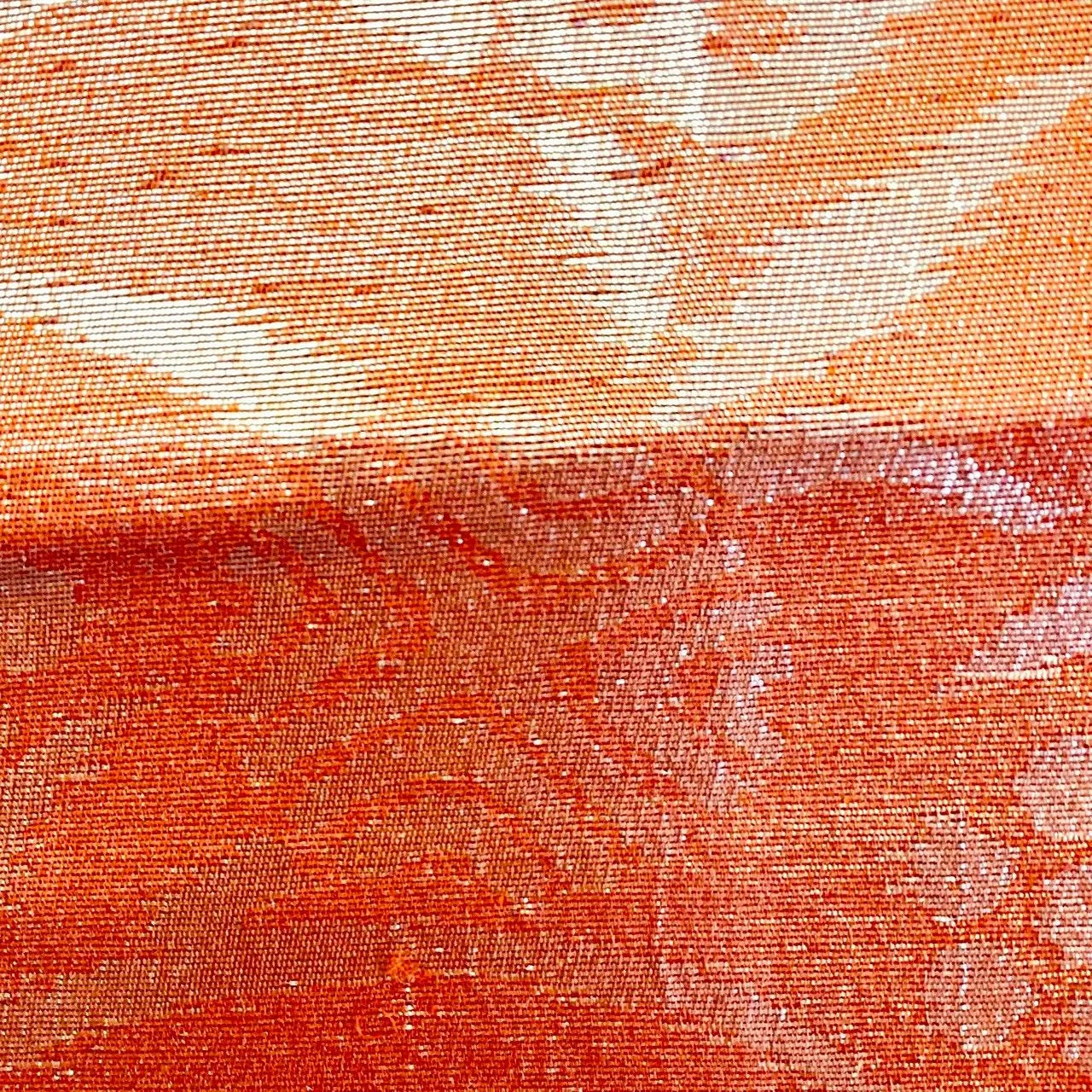 6984# Japanese Vintage Fukuro Obi Belt Kimono Fabric Silk Traditional