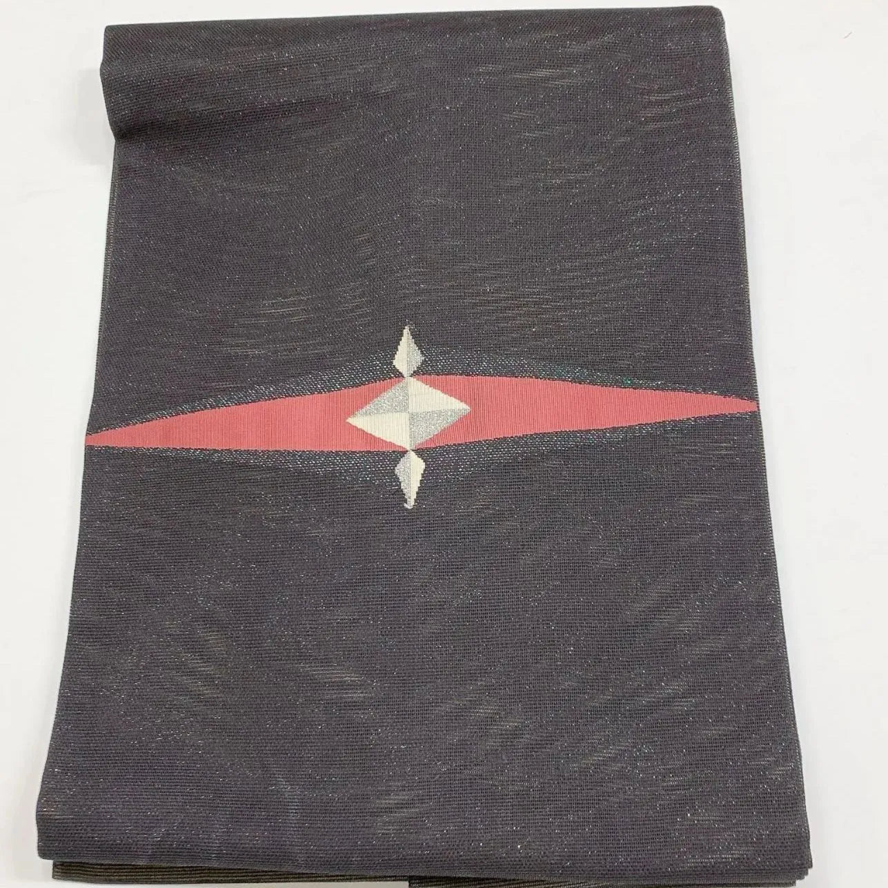 6970# Japanese Vintage Nagoya Obi Belt Kimono Fabric Silk Traditional Summer