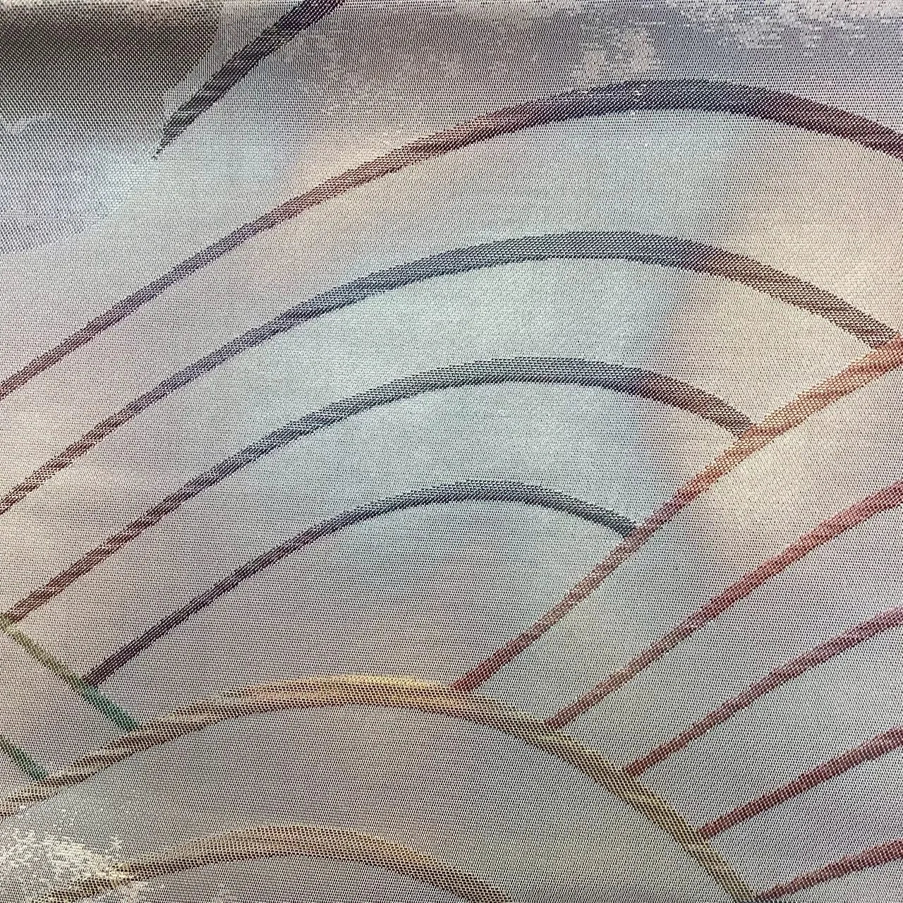 6991# Japanese Vintage Fukuro Obi Belt Kimono Fabric Silk Traditional Untailored