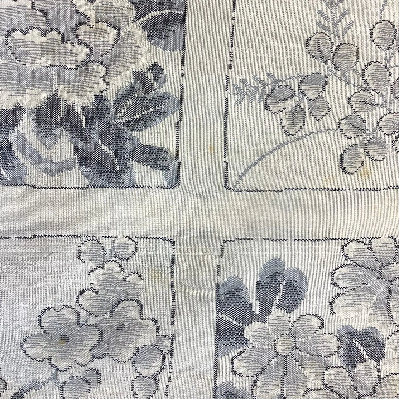 7000# Japanese Vintage Fukuro Obi Belt Kimono Pongee Fabric Silk Traditional