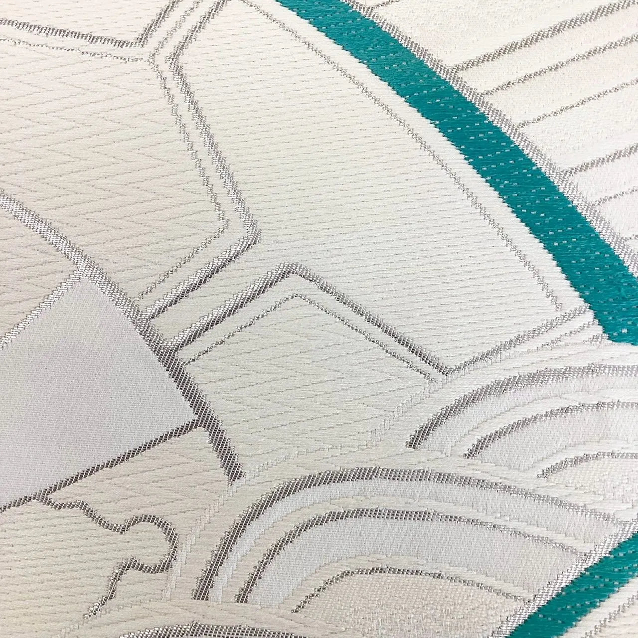 7003# Japanese Vintage Fukuro Obi Belt Kimono Fabric Silk Traditional Embroidery