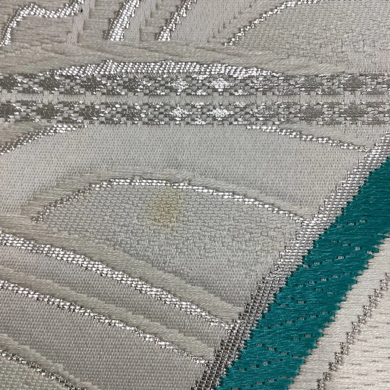 7003# Japanese Vintage Fukuro Obi Belt Kimono Fabric Silk Traditional Embroidery