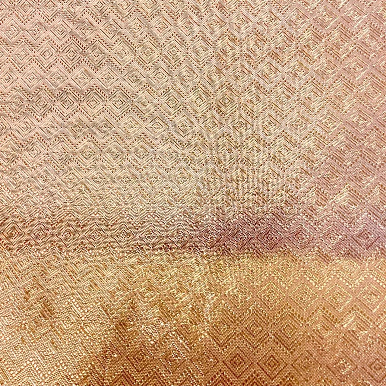 7027# Japanese Vintage Fukuro Obi Belt Kimono Fabric Silk Traditional