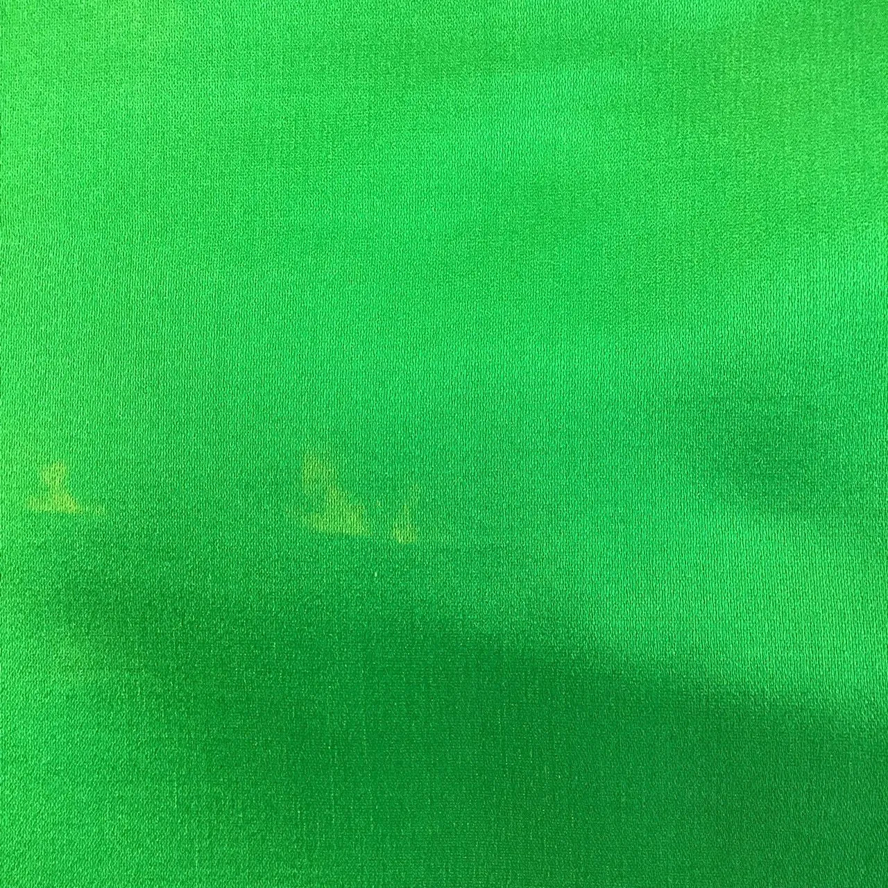 7038# Japanese Vintage Fukuro Obi Belt Kimono Fabric Silk Traditional Green