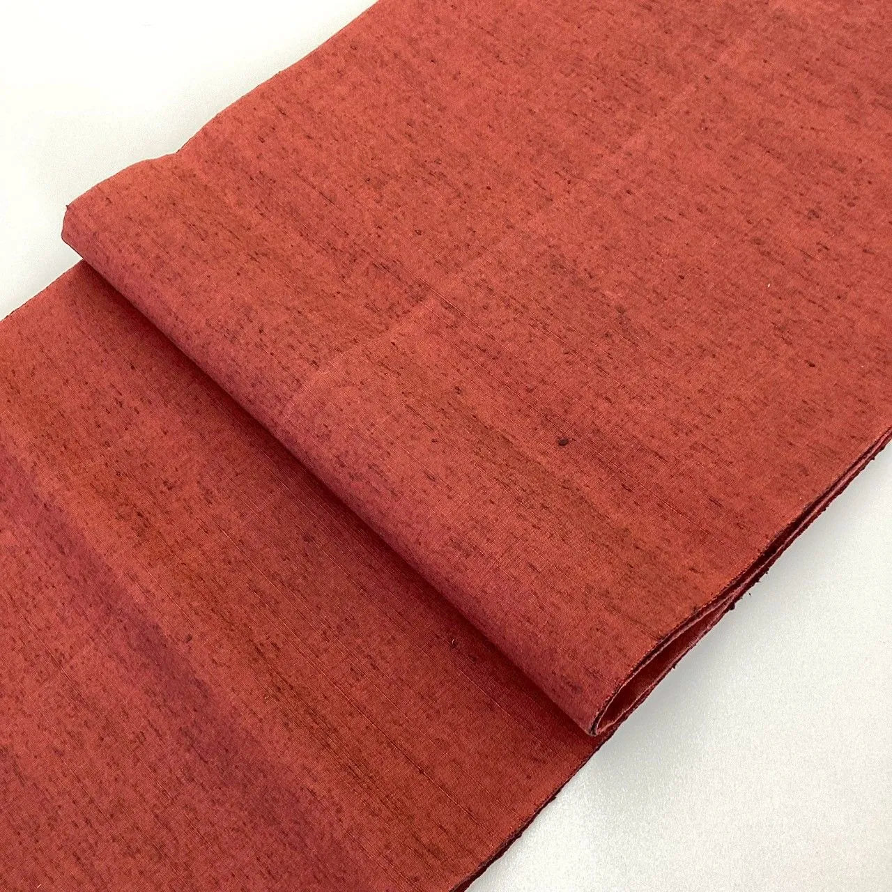 7048# Japanese Vintage Fukuro Obi Belt Kimono Pongee Fabric Silk Traditional