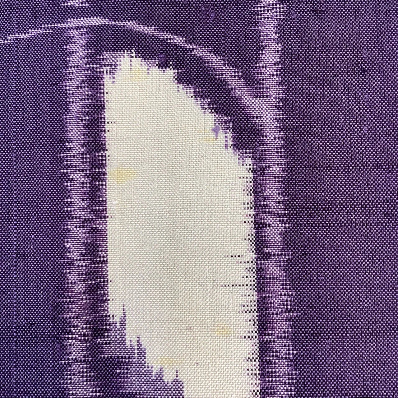 7055# Japanese Vintage Fukuro Obi Belt Kimono Fabric Silk All-over pattern　