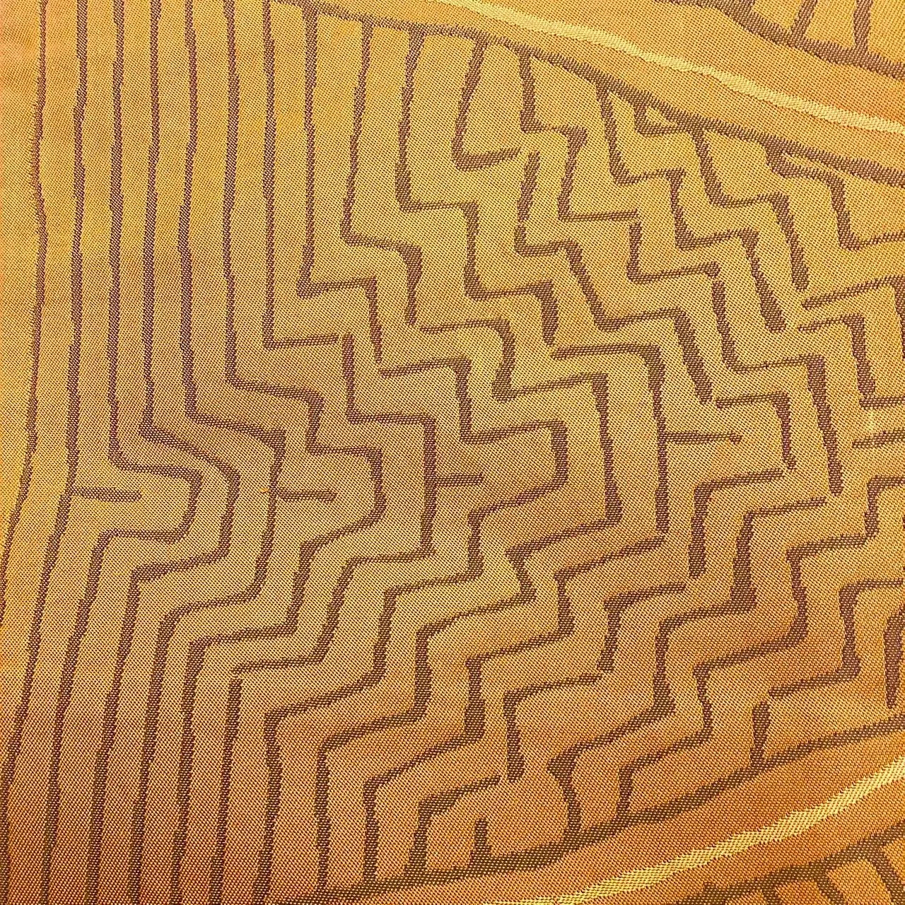 7059# Japanese Vintage Fukuro Obi Belt Kimono Fabric Silk Traditional