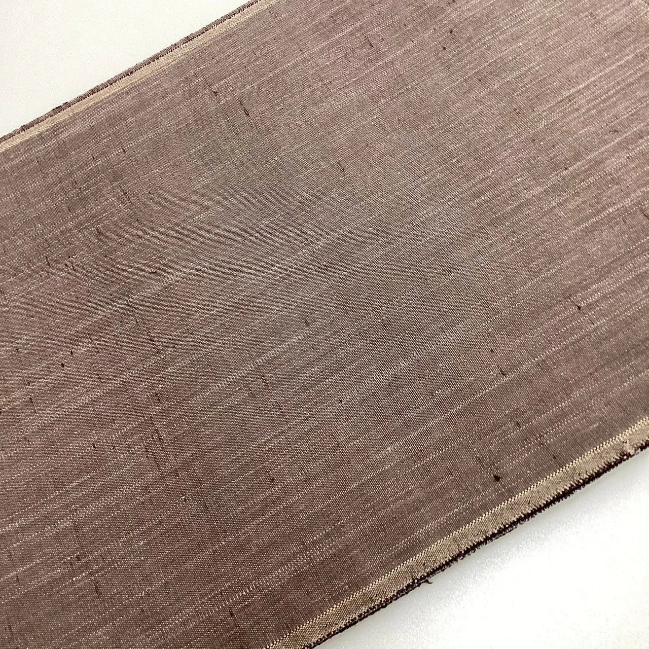 7062# Japanese Vintage Fukuro Obi Belt Kimono Tsumugi Fabric Silk Traditional