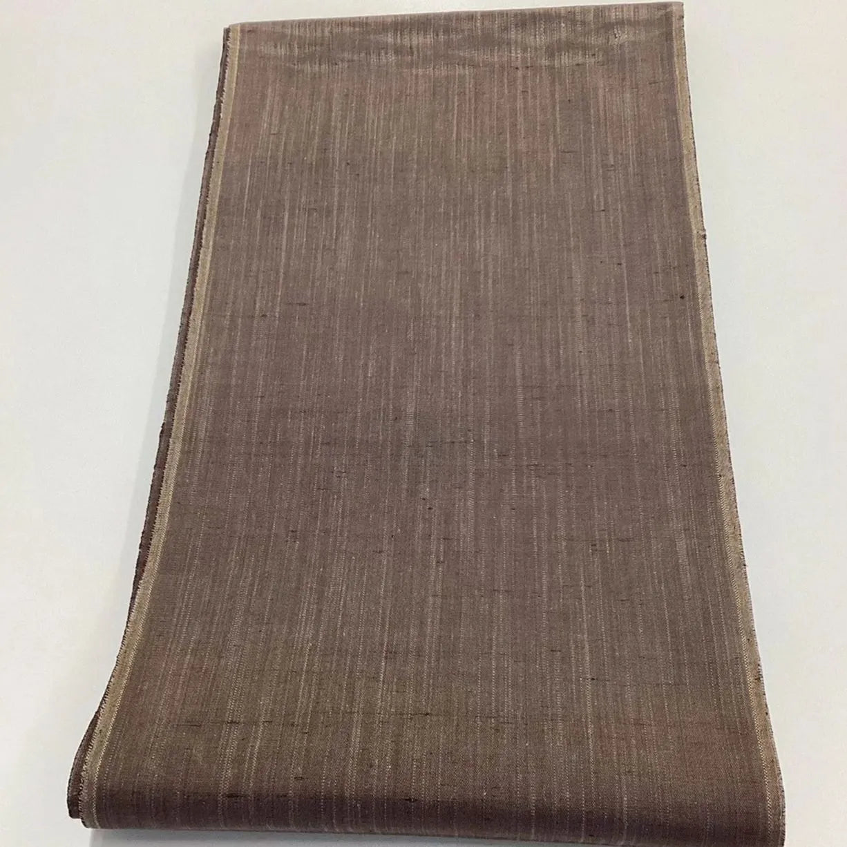 7062# Japanese Vintage Fukuro Obi Belt Kimono Tsumugi Fabric Silk Traditional