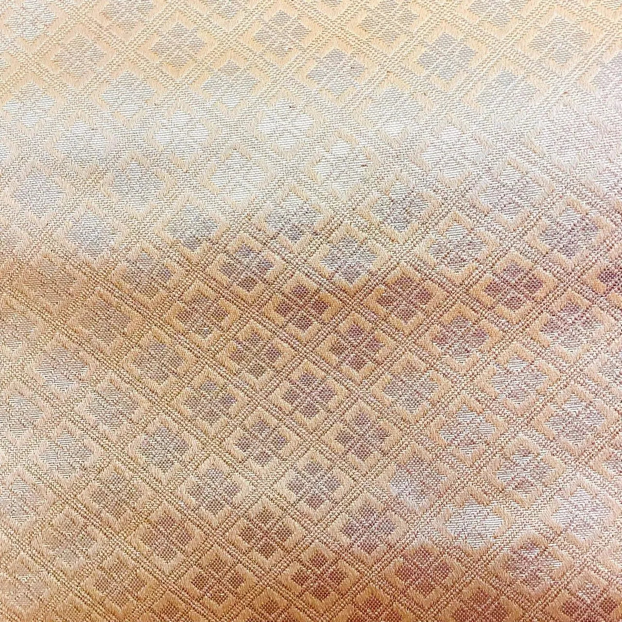 7235# Japanese Vintage Fukuro Obi Belt Kimono Fabric Silk Traditional