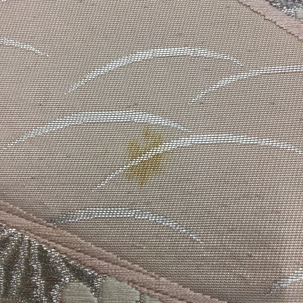 7263# Japanese Vintage Fukuro Obi Belt Kimono Fabric Silk Traditional