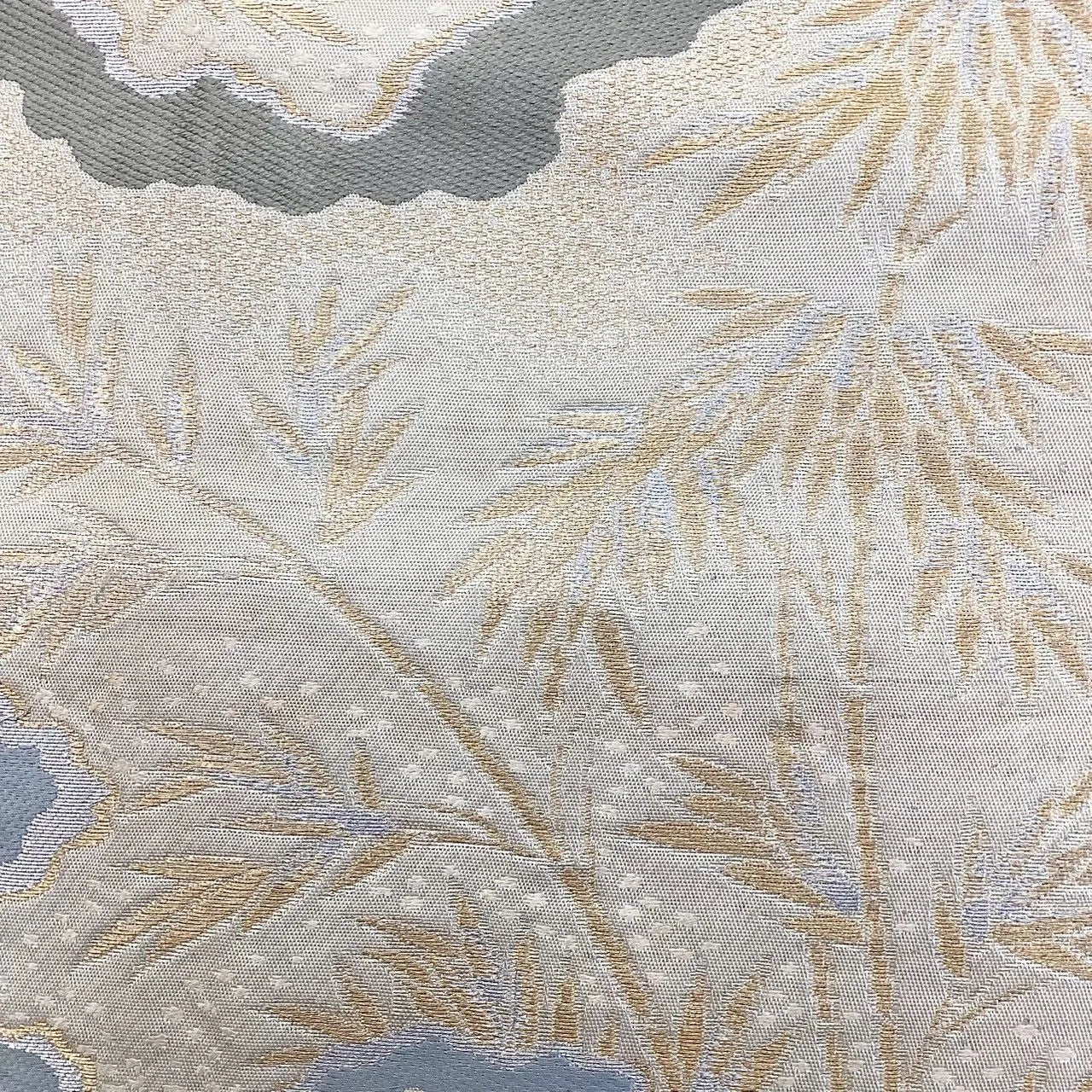 7265# Japanese Vintage Fukuro Obi Belt Kimono Fabric Silk Traditional