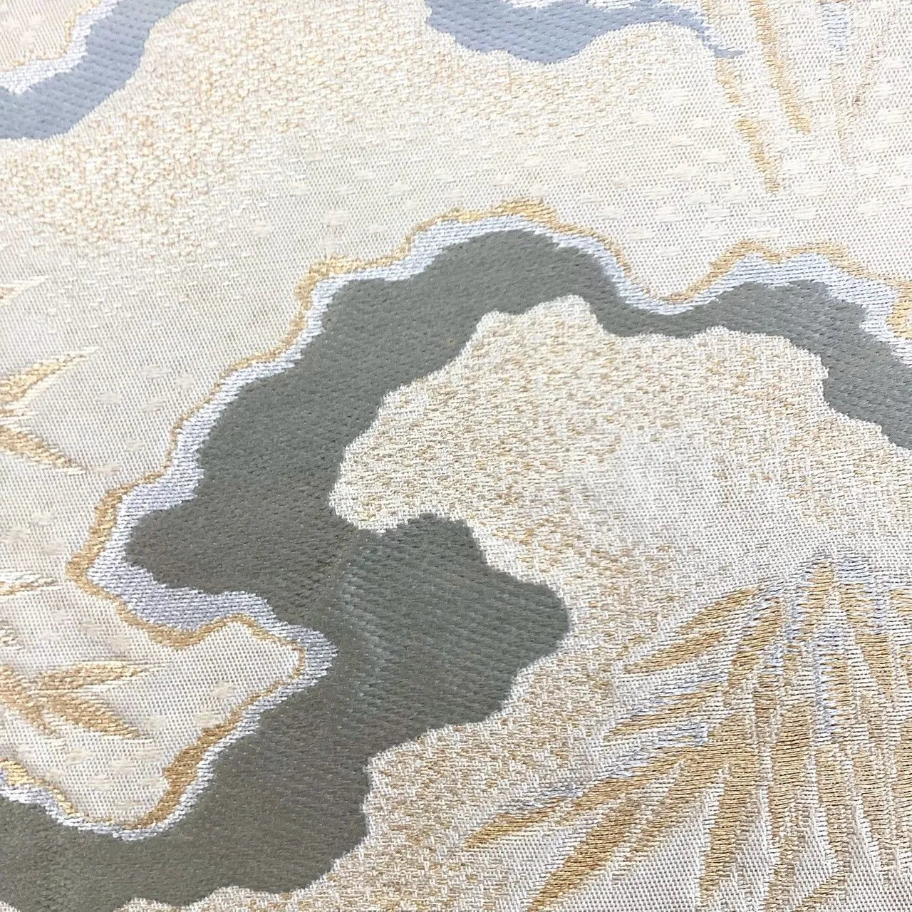 7265# Japanese Vintage Fukuro Obi Belt Kimono Fabric Silk Traditional