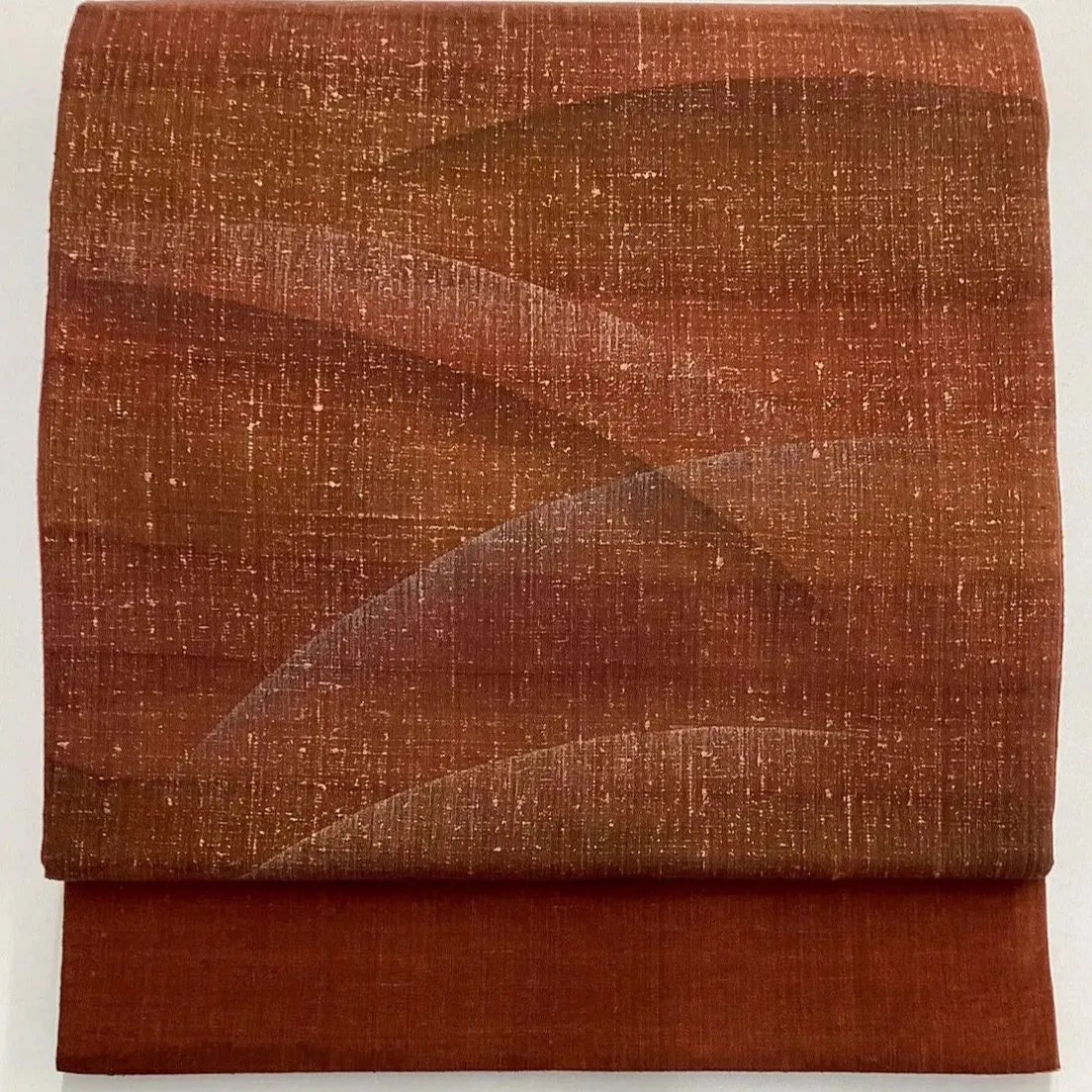 7267# Japanese Vintage Fukuro Obi Belt Kimono Fabric Silk All-over pattern　