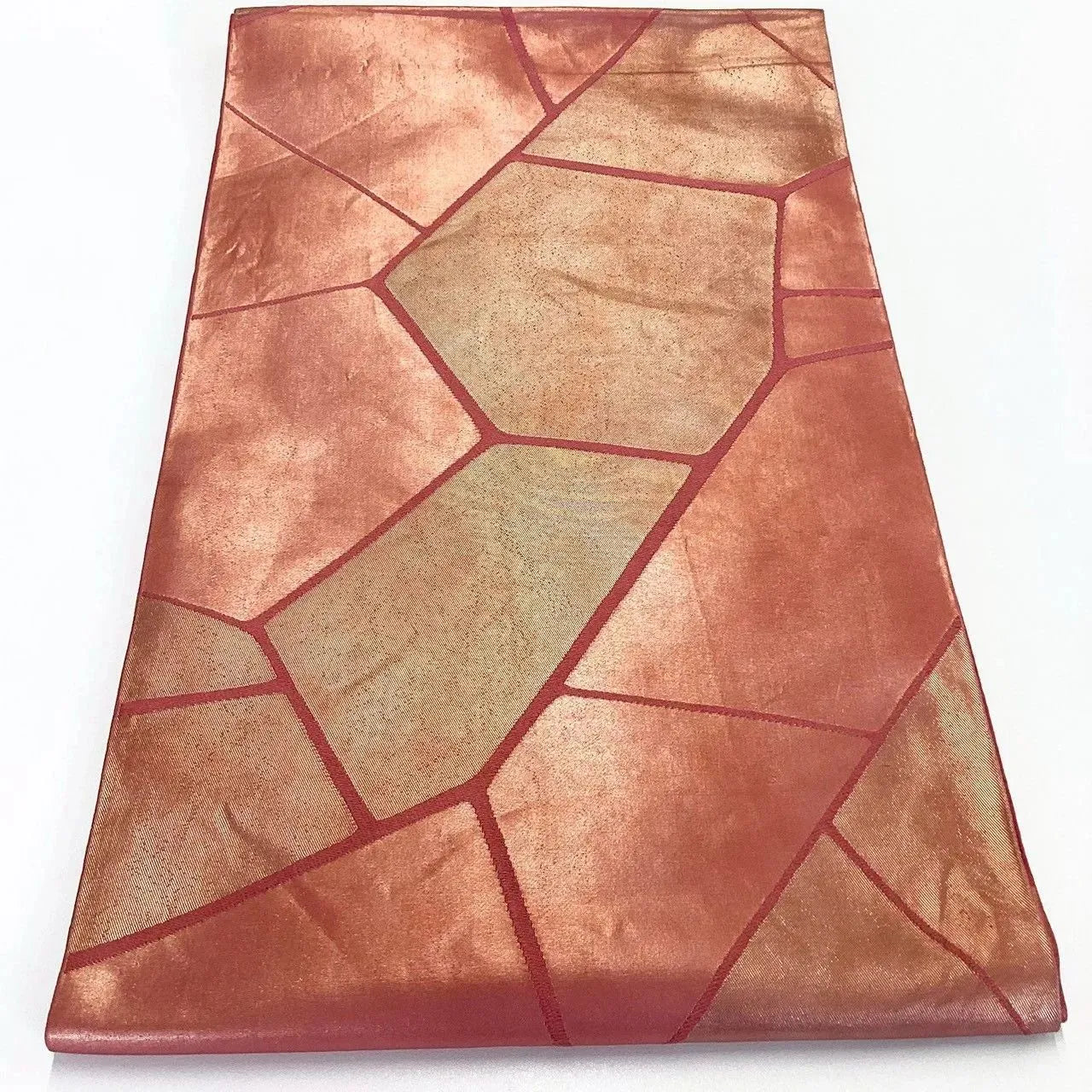 7277# Japanese Vintage Fukuro Obi Belt Kimono Fabric Silk Traditional