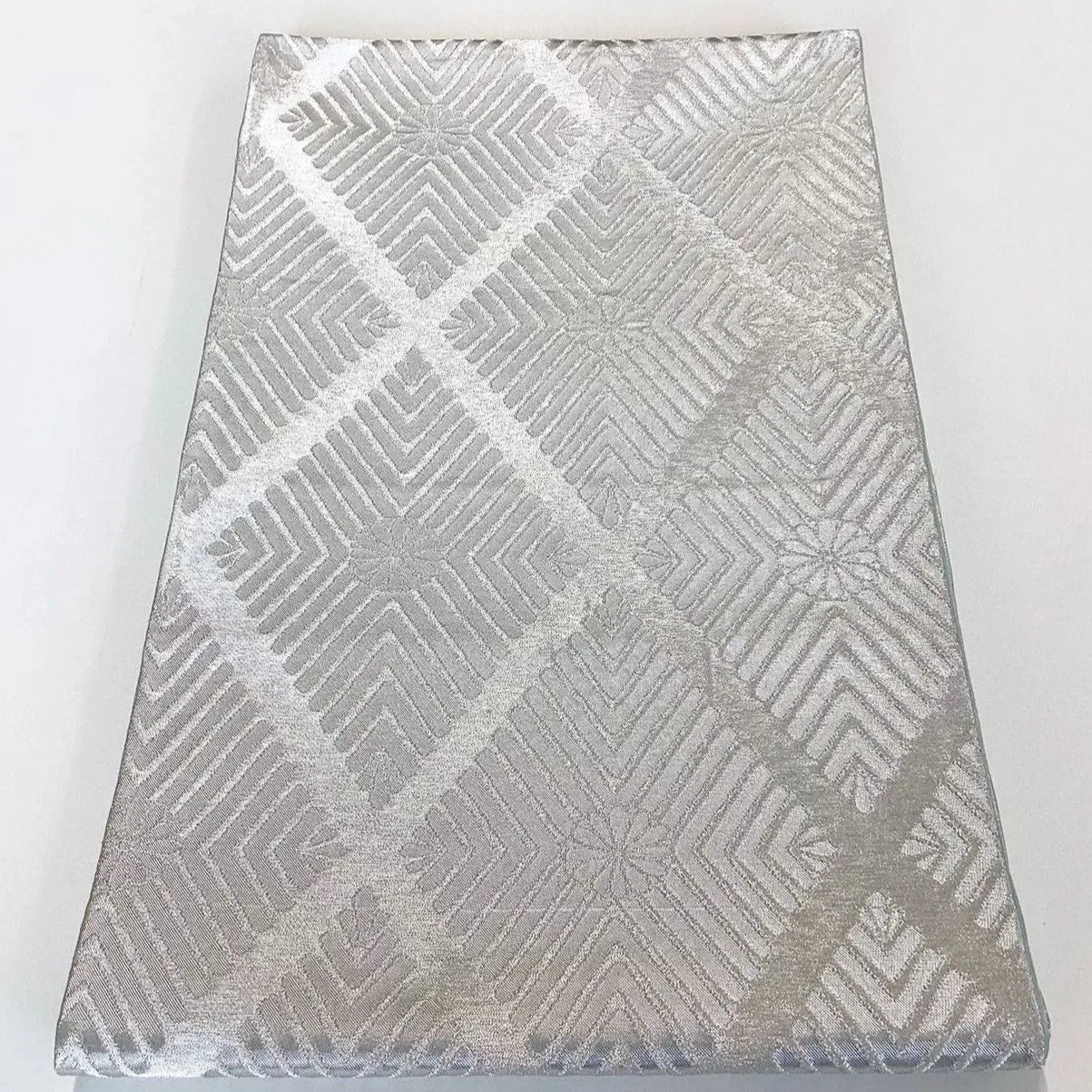 7278# Japanese Vintage Fukuro Obi Belt Kimono Fabric Silk Traditional Unfinished