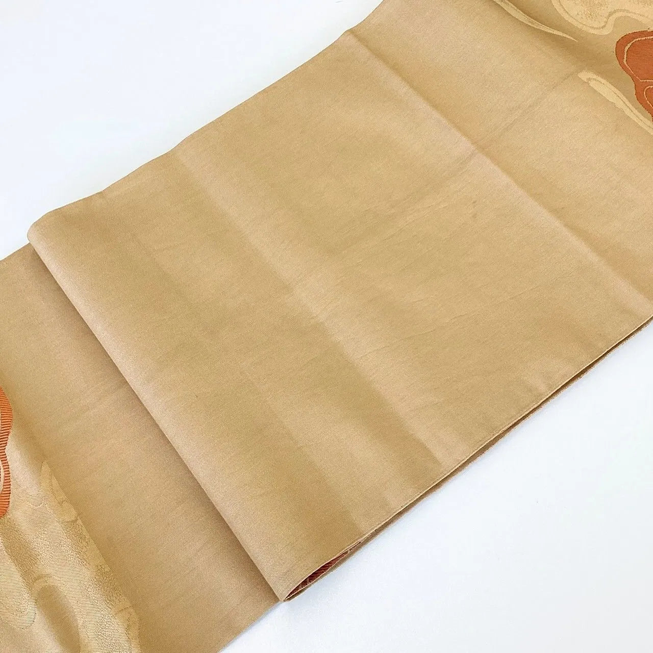 7286# Japanese Vintage Fukuro Obi Belt Kimono Fabric Silk Traditional