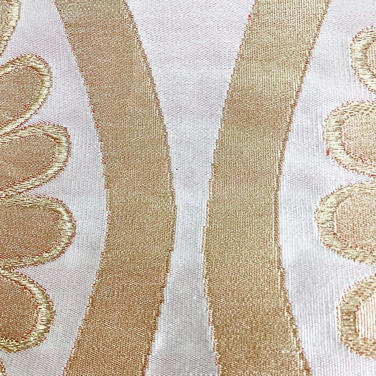 7296# Japanese Vintage Fukuro Obi Belt Kimono Fabric Silk Traditional