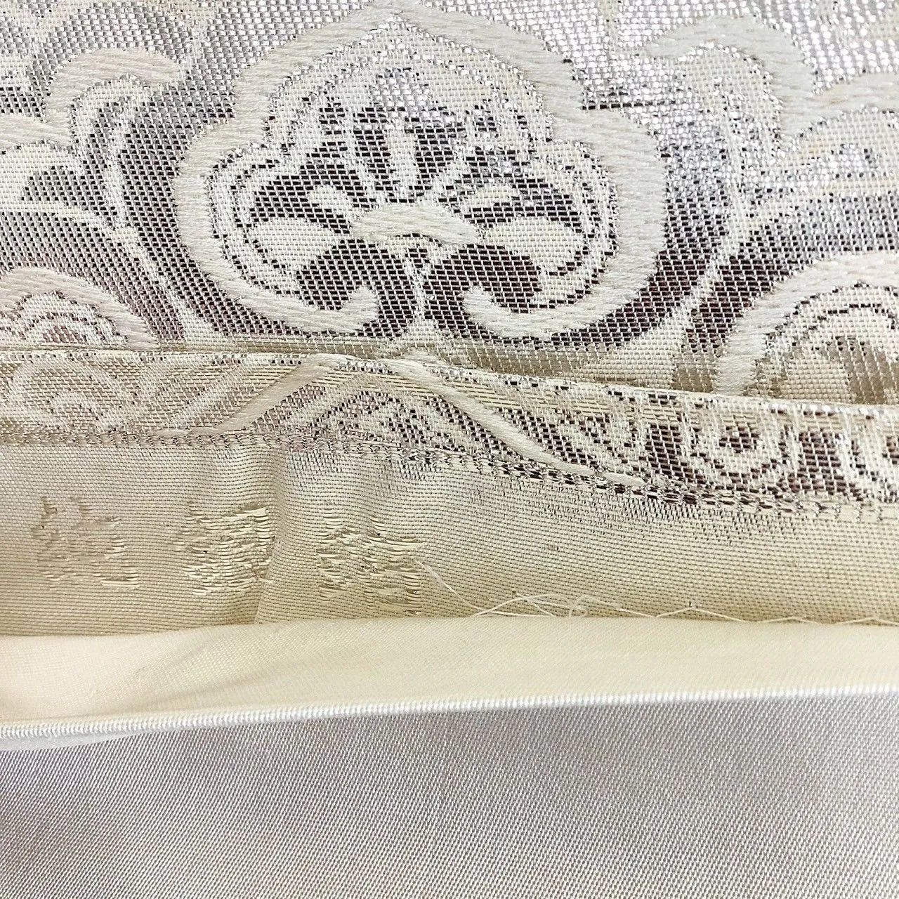 7300# Japanese Vintage Fukuro Obi Belt Kimono Fabric Silk Traditional