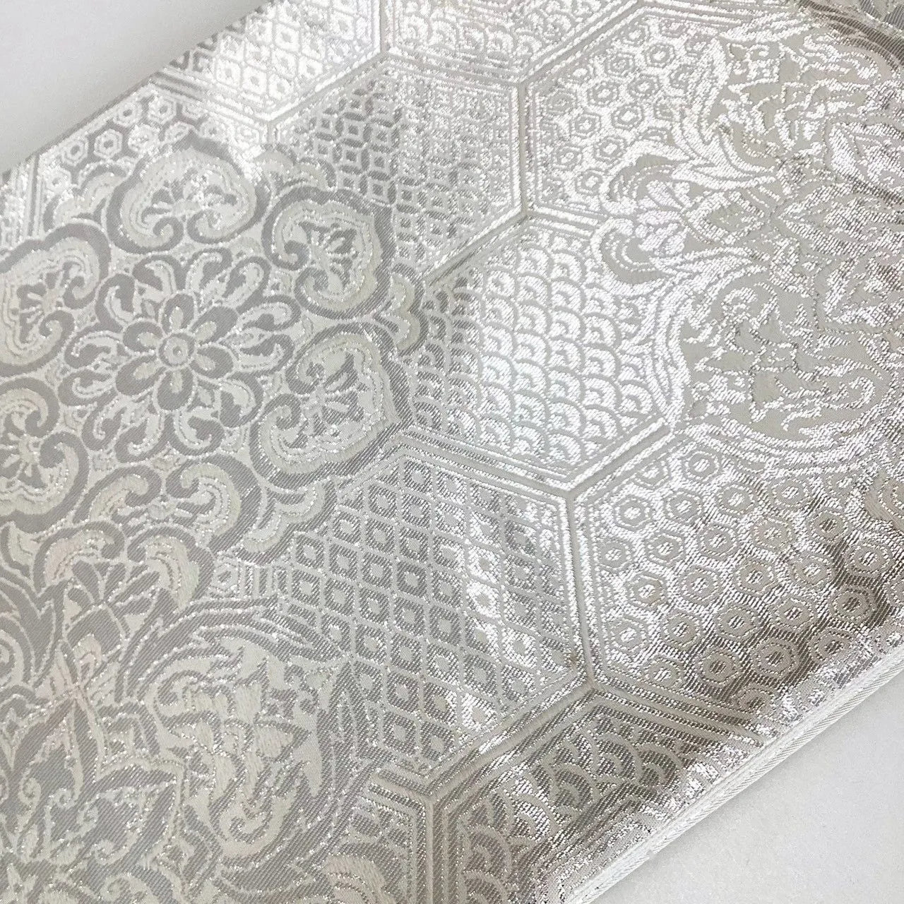 7300# Japanese Vintage Fukuro Obi Belt Kimono Fabric Silk Traditional