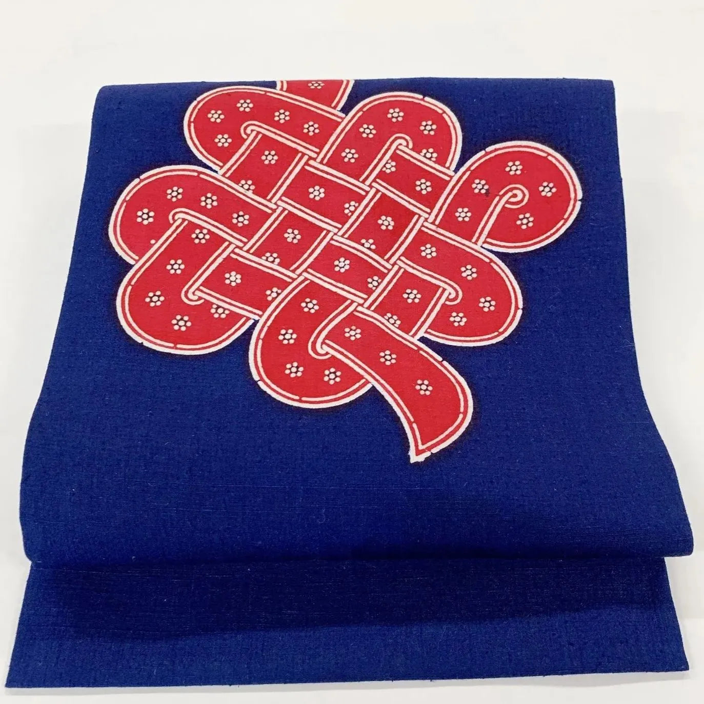 5595# Japanese Vintage Nagoya Obi Belt Kimono Pongee Fabric Silk Traditional