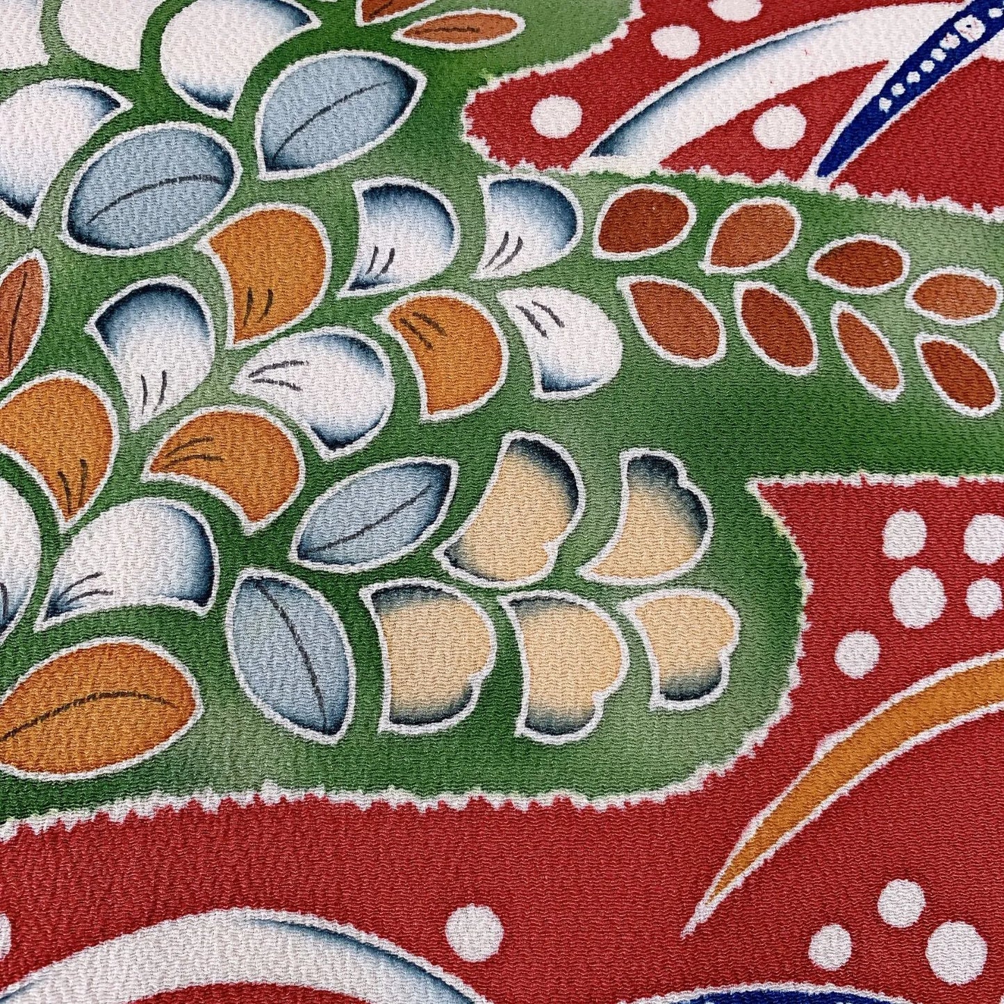 5631# Japanese Vintage Nagoya Obi Belt Kimono Fabric Silk Traditional