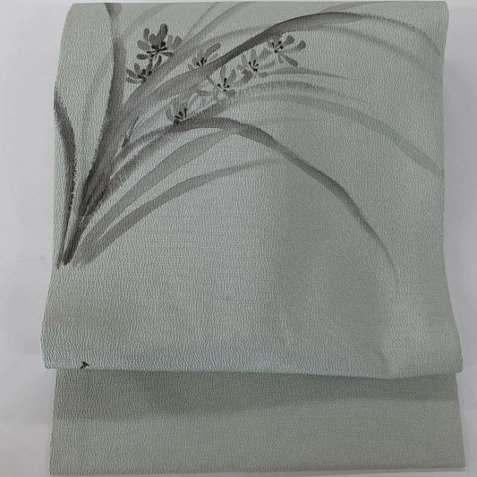 5629# Japanese Vintage Nagoya Obi Belt Kimono Fabric Silk Traditional