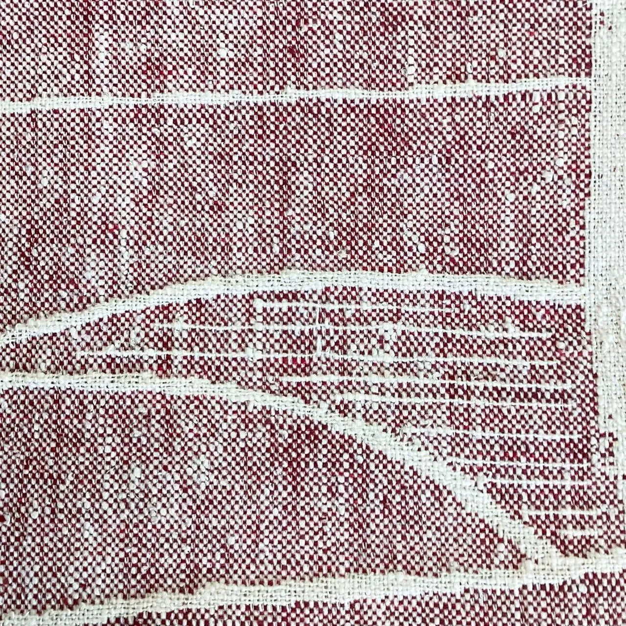 5672# Japanese Vintage Nagoya Obi Belt Kimono Pongee Fabric Silk Traditional