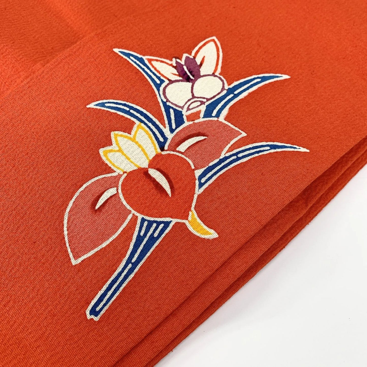 5614# Japanese Vintage Nagoya Obi Belt Kimono Fabric Silk Traditional