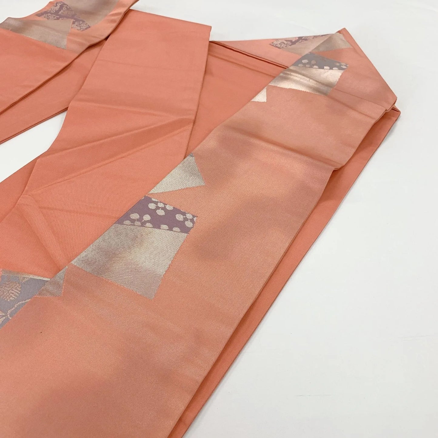 5616# Japanese Vintage Nagoya Obi Belt Kimono Fabric Silk Traditional