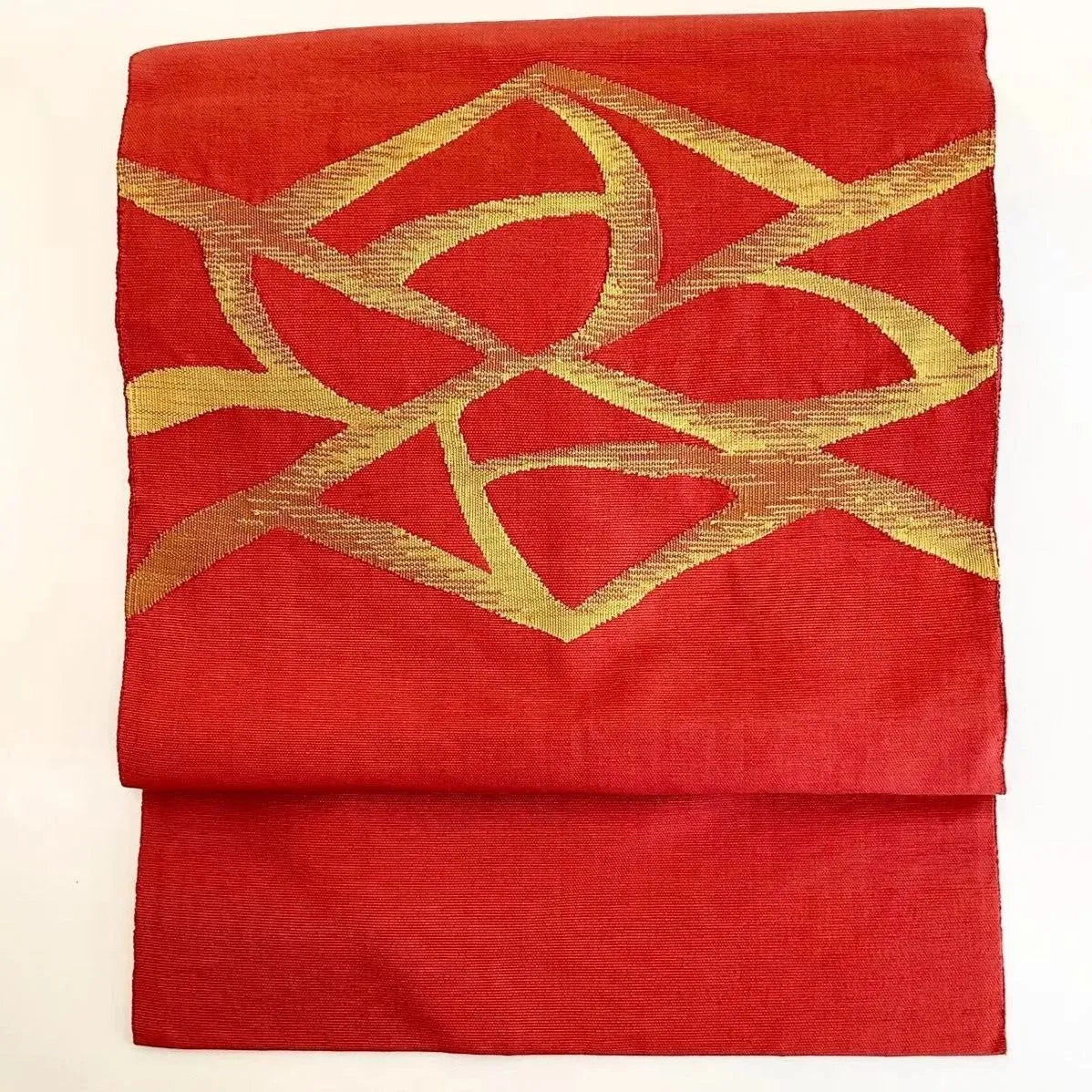 5647# Japanese Vintage Nagoya Obi Belt Kimono Fabric Silk Traditional