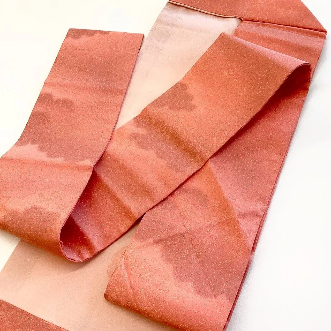 5670# Japanese Vintage Nagoya Obi Belt Kimono Fabric Silk Traditional