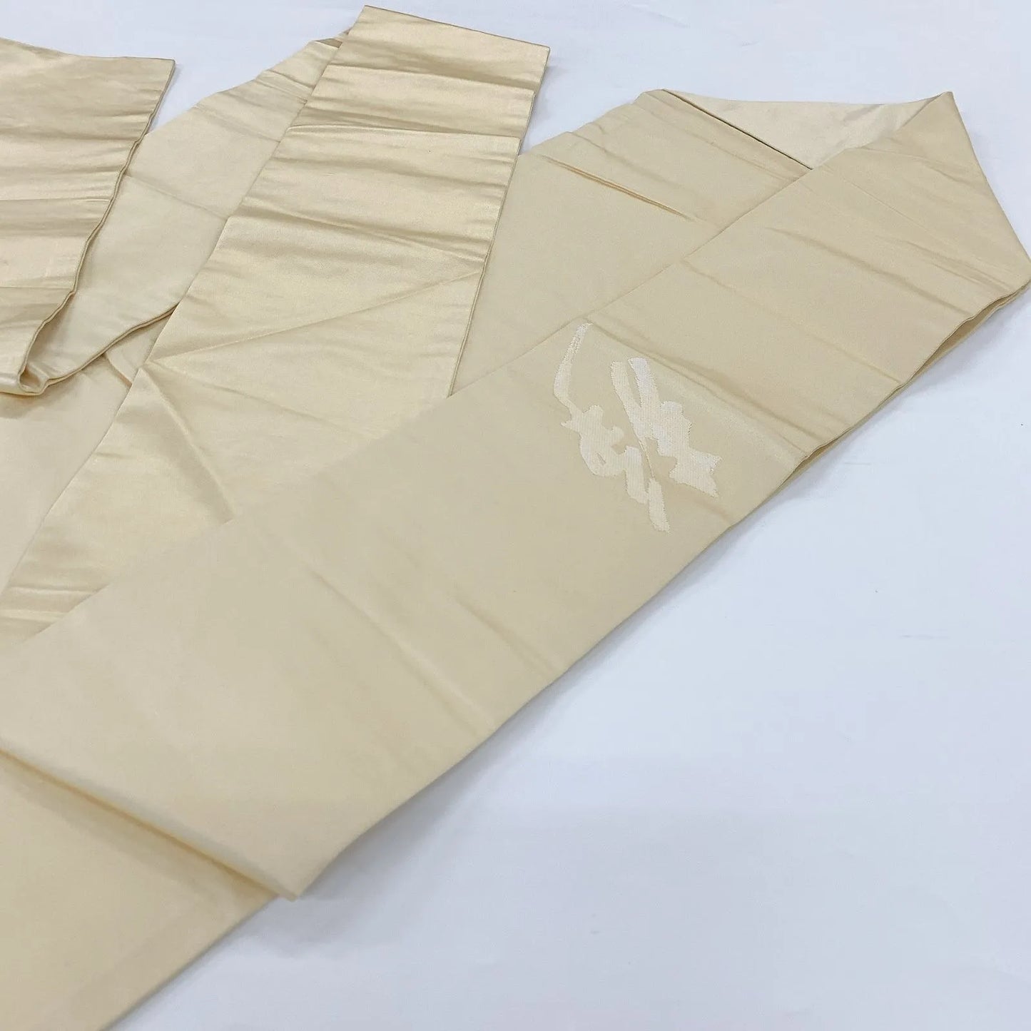 5606# Japanese Vintage Nagoya Obi Belt Kimono Fabric Silk Traditional